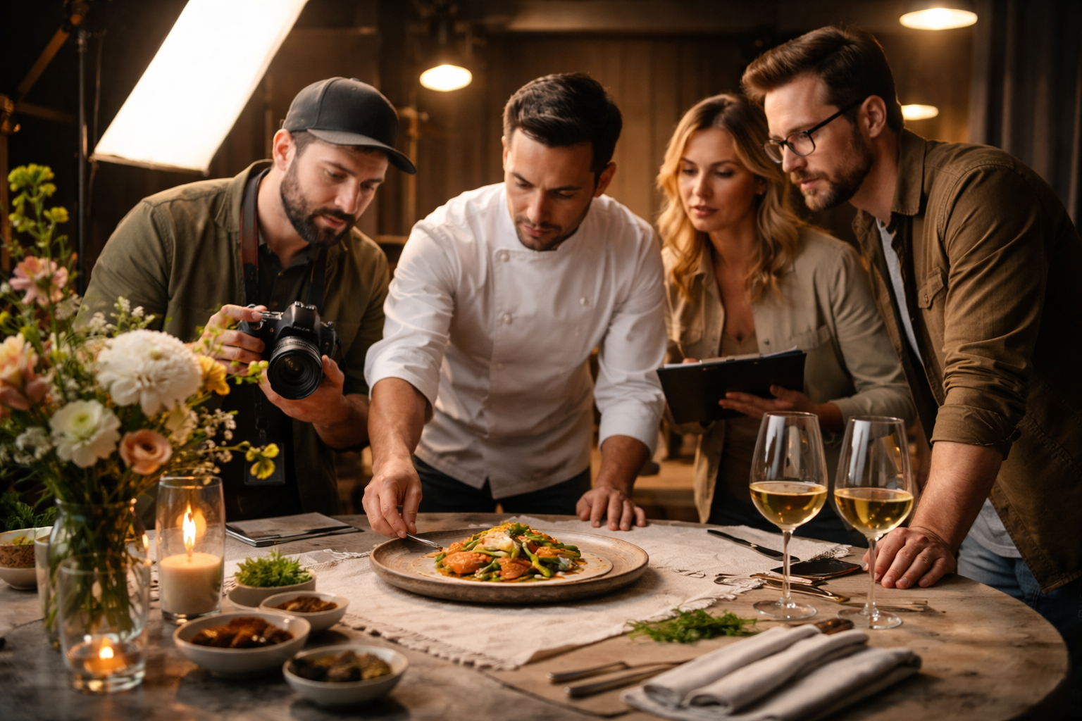 Cómo presentar un platillo gastronómico para sesiones fotográficas de alto impacto